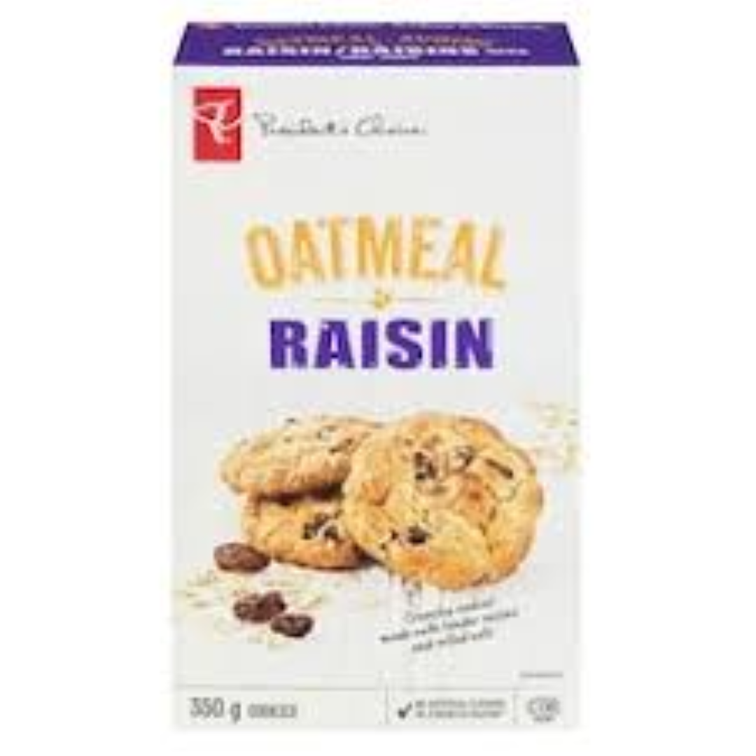 ZUBI BAKES GLV OATMEAL RAISIN COOKIES P/C